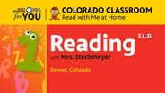 E.L.D. Reading with Mrs. Stechmeyer - Lesson 3