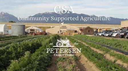 Video thumbnail: Modern Gardener Community Supported Agriculture with Peterson Family Farms