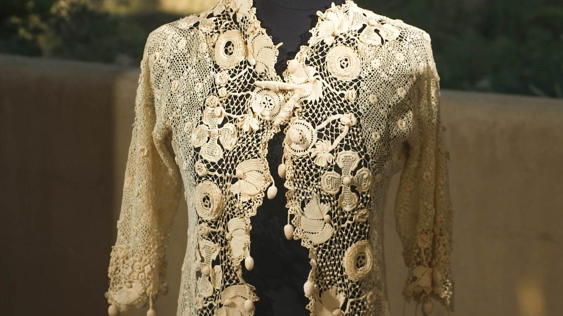 Appraisal Irish Lace Coat, ca. 1910 Antiques Roadshow ALL ARTS