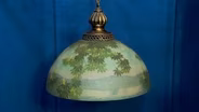 Appraisal: Reverse-painted Handel Shade, ca. 1920