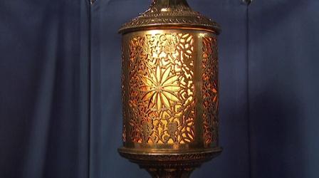 Video thumbnail: Antiques Roadshow Appraisal: Glazed Ceramic Cut-Out Lantern