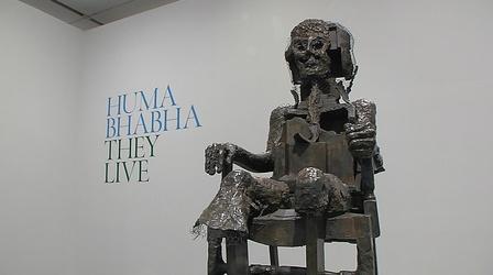 Video thumbnail: Open Studio with Jared Bowen "Huma Bhabha: They Live," Soprano Renée Fleming, and more...