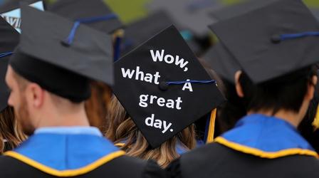 Video thumbnail: PBS NewsHour Life lessons from this year's commencement speakers