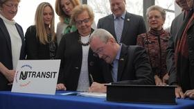 Video thumbnail: NJTV News Legislators confident NJ Transit reform bill is a good step