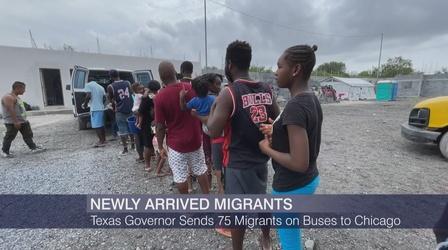 Video thumbnail: Chicago Tonight: Latino Voices Aid Groups Look to Help Migrants Bused From Texas to Chicago