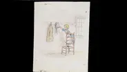 Appraisal: Tasha Tudor Drawing from "Pumpkin Moonshine,"