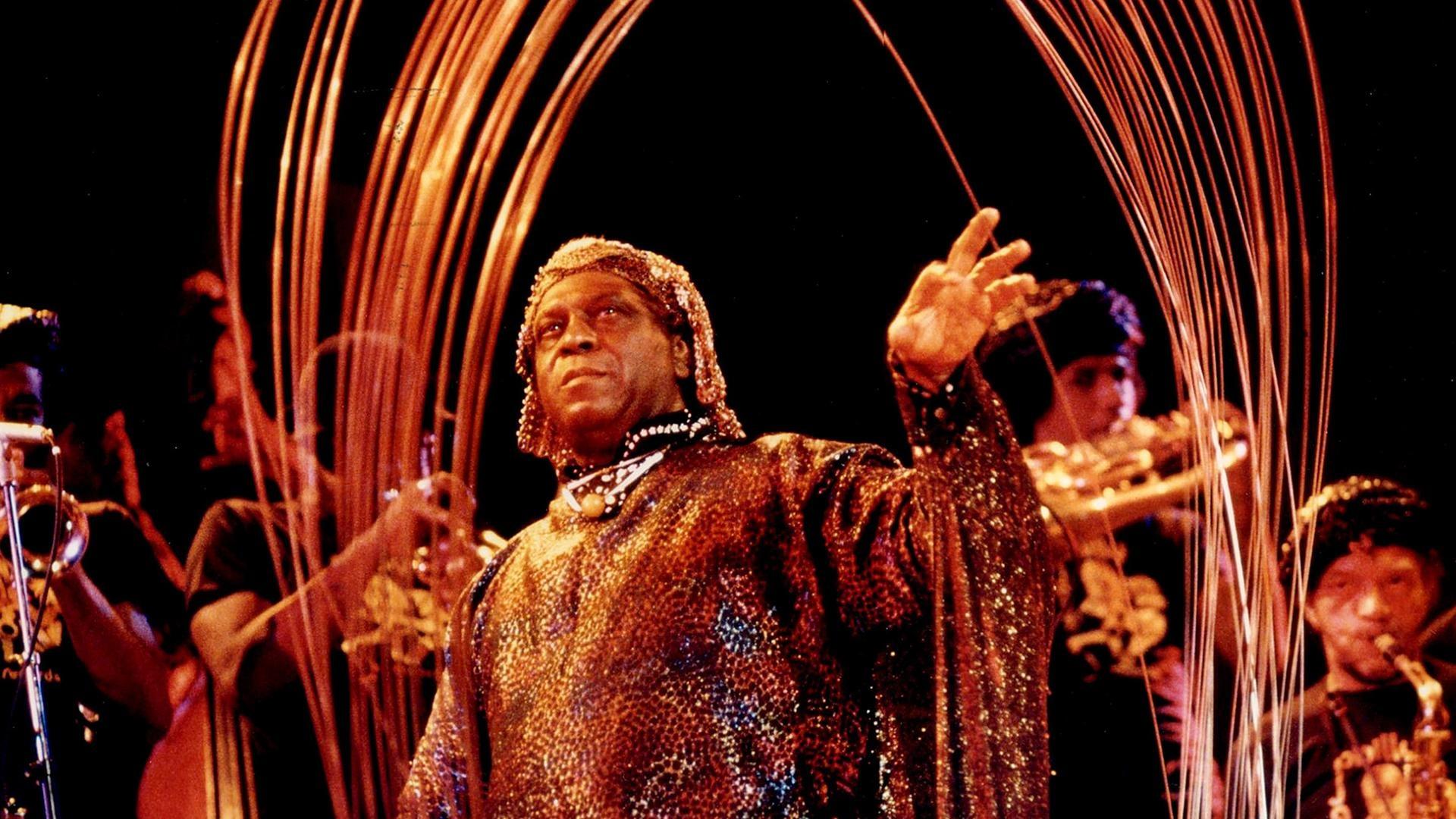 Discover the extraordinary life of poet, philosopher and music visionary Sun Ra.