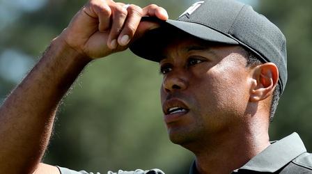 Video thumbnail: PBS NewsHour New biography examines price of genius for Tiger Woods