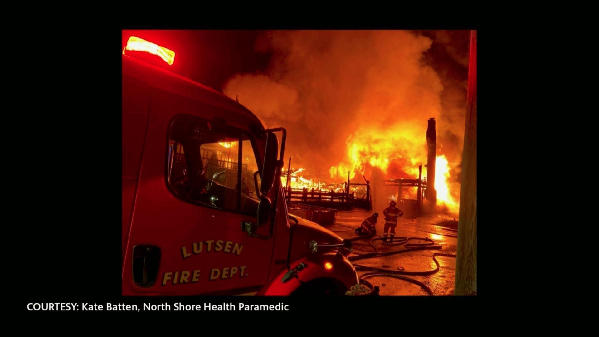 Historic Lutsen Resort Destroyed by Fire