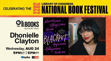 Video thumbnail: PBS Books Author Talk: Dhonielle Clayton