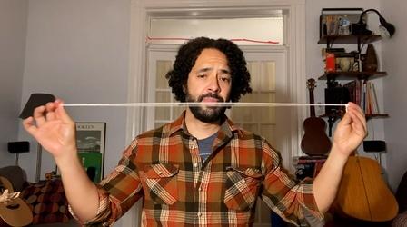 Video thumbnail: Lincoln Center Pop - Up Classroom Make Your Own Instrument with Damian Quiñones
