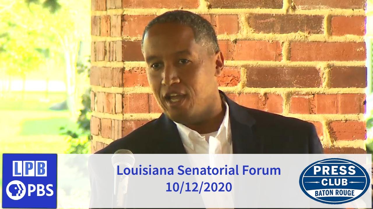 Press Club | Louisiana Senatorial Forum | 10/12/2020 | Press Club | Season  16 | PBS