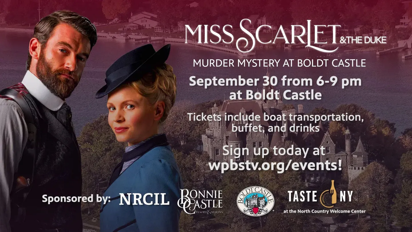 Miss Scarlet & The Duke Boldt Castle Murder Mystery Event