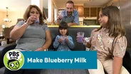 Make Blueberry Milk