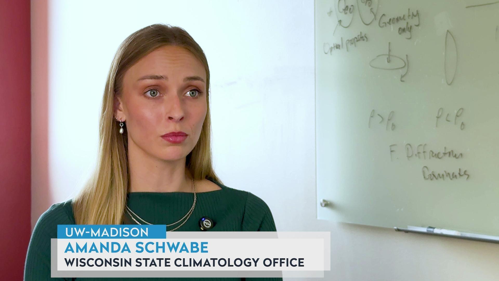 Amanda Schwabe on variable weather and climate change trends