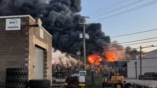 Massive fire at Camden junkyard raises health concerns