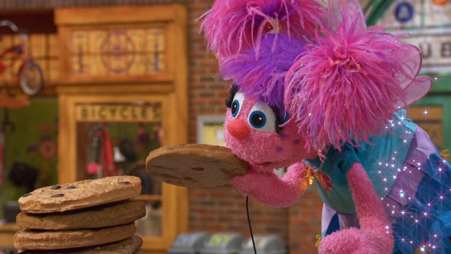 Elmo and the Great Cookie Stack