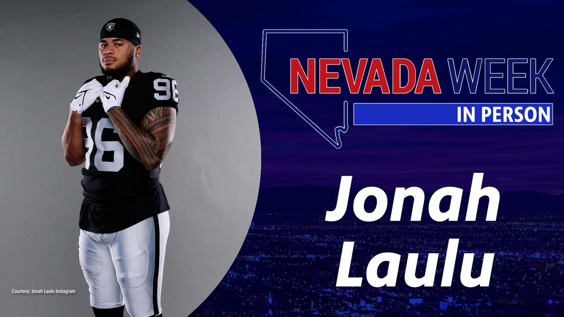One-on-one interview with Jonah Laulu, Defensive Tackle for the Las Vegas Raiders