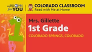 1st Grade with Christina Gillette – Lesson 3