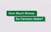 How Much Money Do Farmers Make?