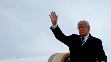 Video thumbnail: PBS NewsHour With low approval ratings, Trump continues to pursue agenda
