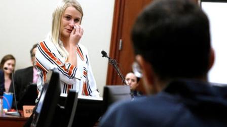 Video thumbnail: PBS NewsHour Gymnasts share wrenching stories of doctor's sexual abuse