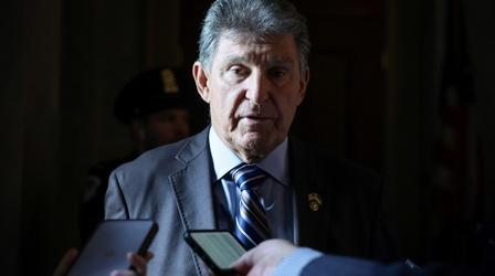 Video thumbnail: PBS NewsHour What Manchin's rejection of spending means for climate fight