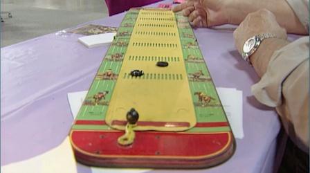 Video thumbnail: Antiques Roadshow Appraisal: Lithographed Tin Horse Race Game, ca. 1930
