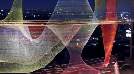 Video thumbnail: Articulate Janet Echelman Looms Large