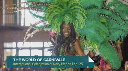 Video thumbnail: Chicago Tonight: Latino Voices International Carnivale Traditions Samba Into Chicago