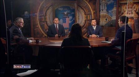 Video thumbnail: Iowa Press 1/8/2021 | Rep. Pat Grassley and Sen. Jack Whitver