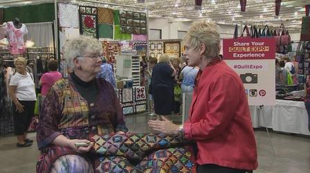 Video thumbnail: Sewing With Nancy Nancy's Corner - Laura Murray, Textile Artist & Designer