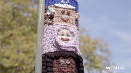 Video thumbnail: Columbus Neighborhoods Clintonville Yarn Bomber
