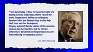 Sen. McConnell Comments On Mass Shooting In Maine
