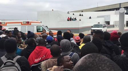 Video thumbnail: KPBS Roundtable Roundtable: African Migrants Protest Asylum Delays