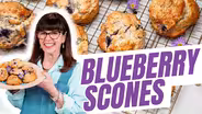 Deliciously Warm BLUEBERRY Scones You Must Try!