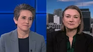 Tamara Keith and Amy Walter on TV ads promoting Trump