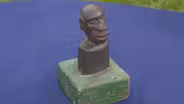 Appraisal: Cast Iron Bust, ca. 1900