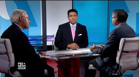 Video thumbnail: PBS NewsHour Dionne and Ponnuru on Bannon’s White House exit