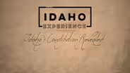 Preview of "Idaho's Constitution Revealed"
