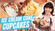 Ice Cream Cone Cupcakes | Adorable Summer Dessert
