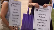 Protesters demand drugmakers negotiate lower prices for meds