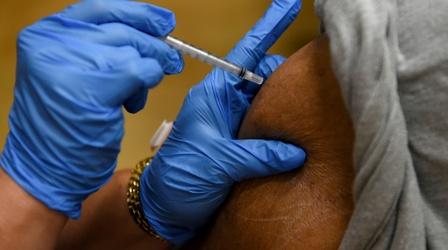 Video thumbnail: PBS NewsHour D.C.'s door-to-door vaccine program hopes to increase trust