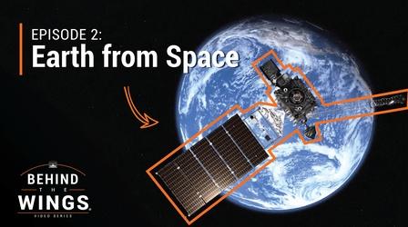 Video thumbnail: Behind The Wings Earth from Space