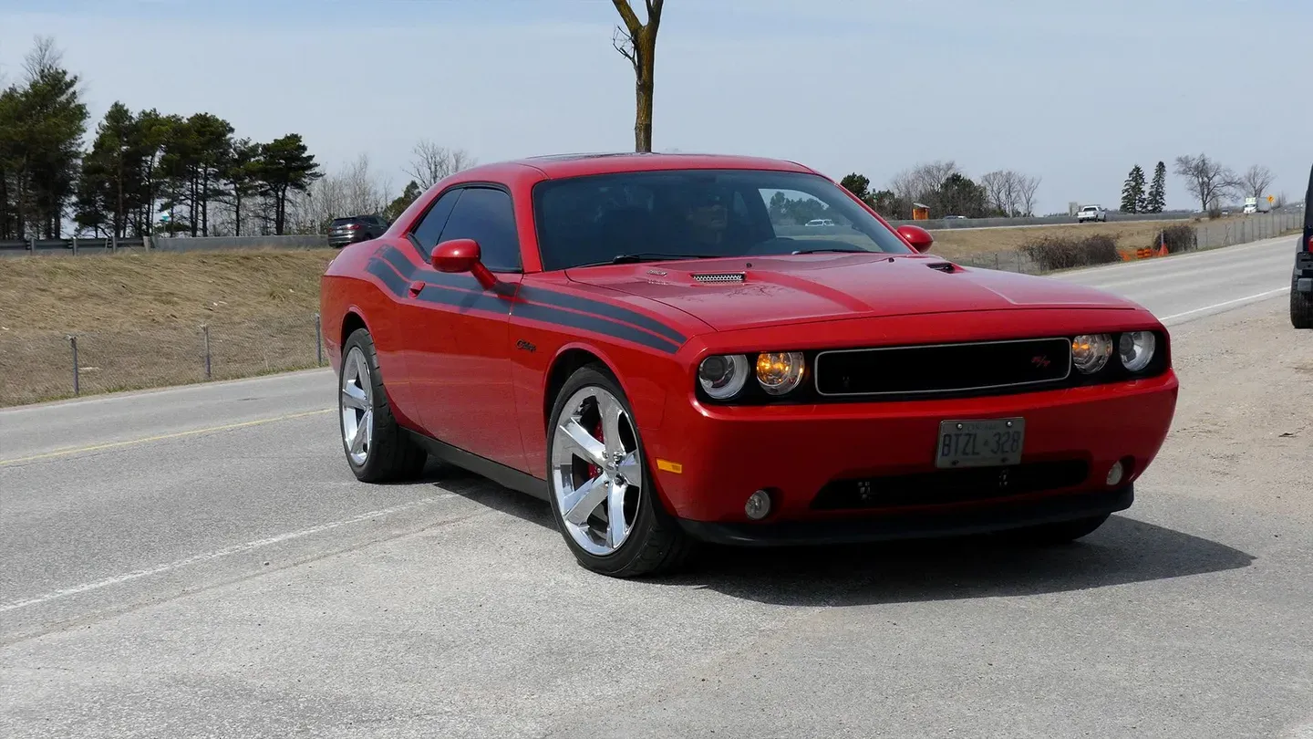 2012 Challenger and 1973 Barracuda