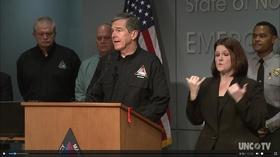 Video thumbnail: NC Emergency Management and Weather NC Gov. Cooper: Hurricane Michael: 10:30AM-10/12/18