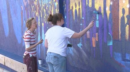 Video thumbnail: Common Ground New Downtown Mural in Park Rapids, MN