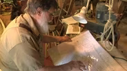 This man’s retirement project? Building a 40-foot boat in a 