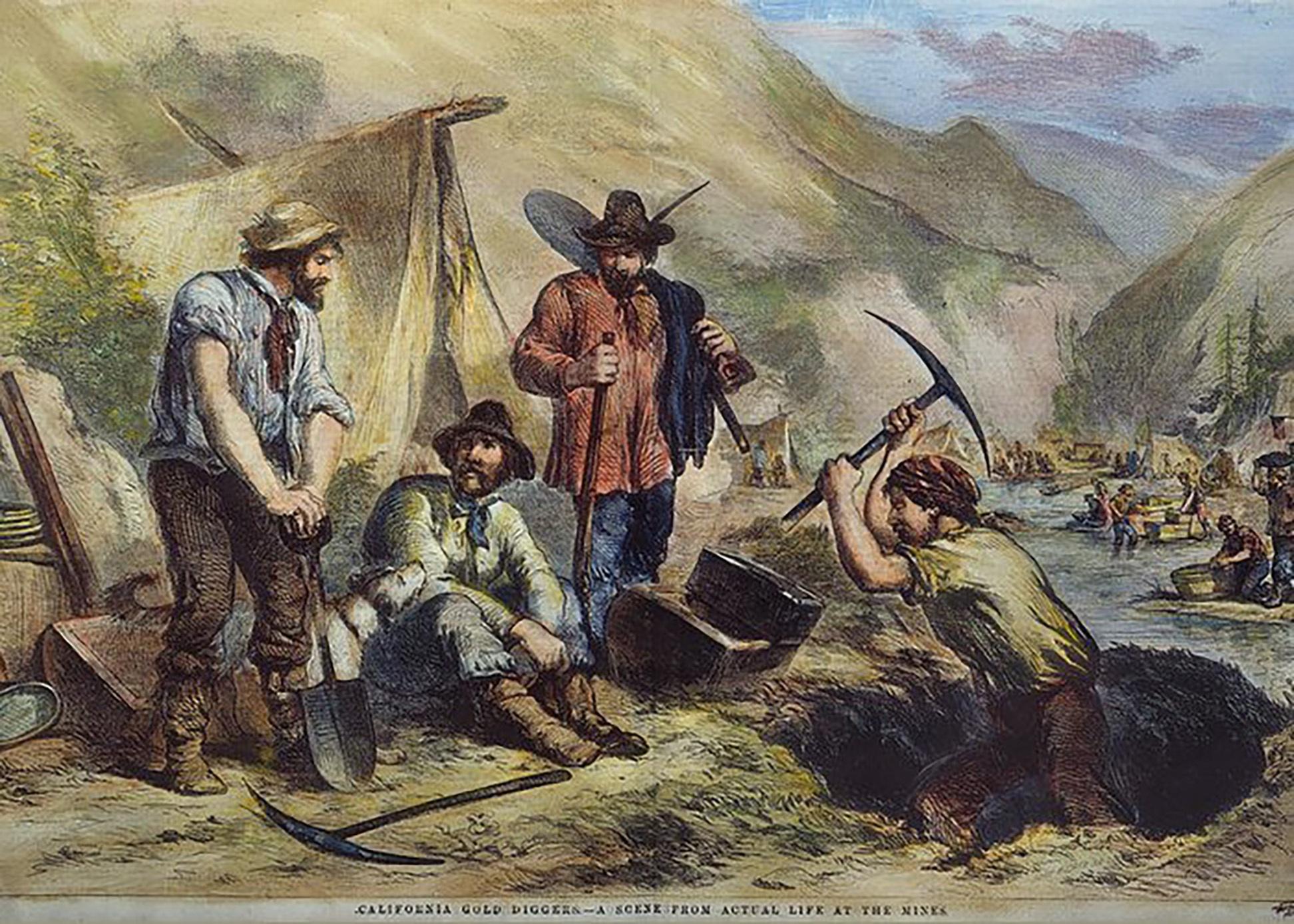 Gold Rush Miners Then and Now, Gold Rush