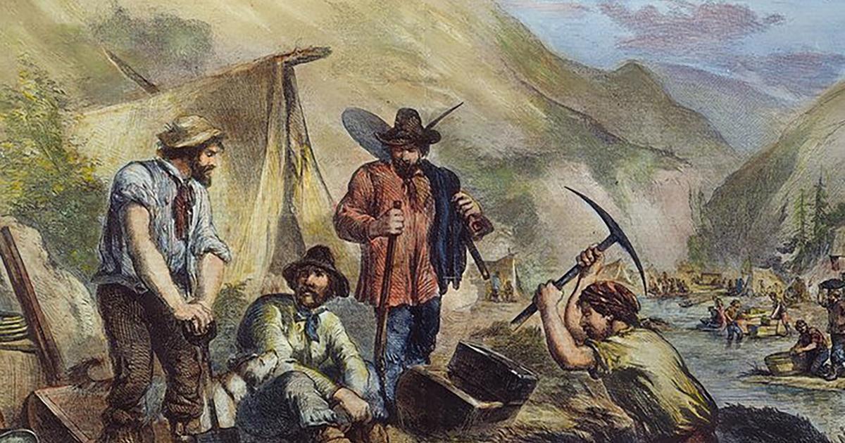 Gold Rush Miners Then and Now, Gold Rush